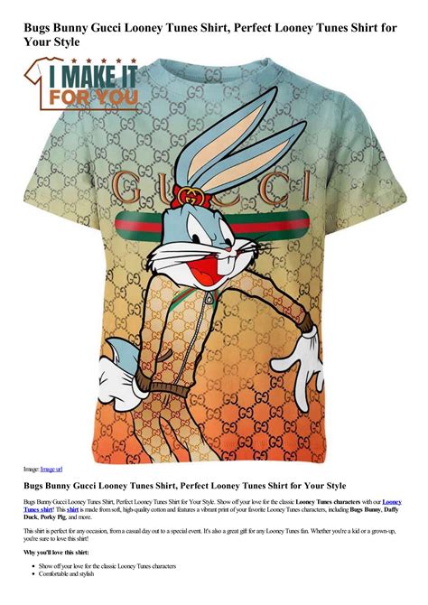 gucci looney tunes|gucci bugs bunny sweatshirt.